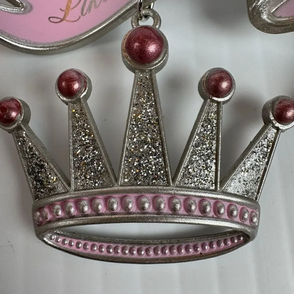 Hallmark Ornament Like Mom Like Daughter Pink Crowns Tiara